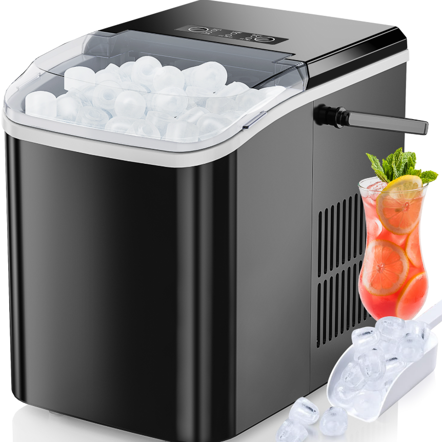 Portable Countertop Ice Maker – Fresh Ice in Minutes