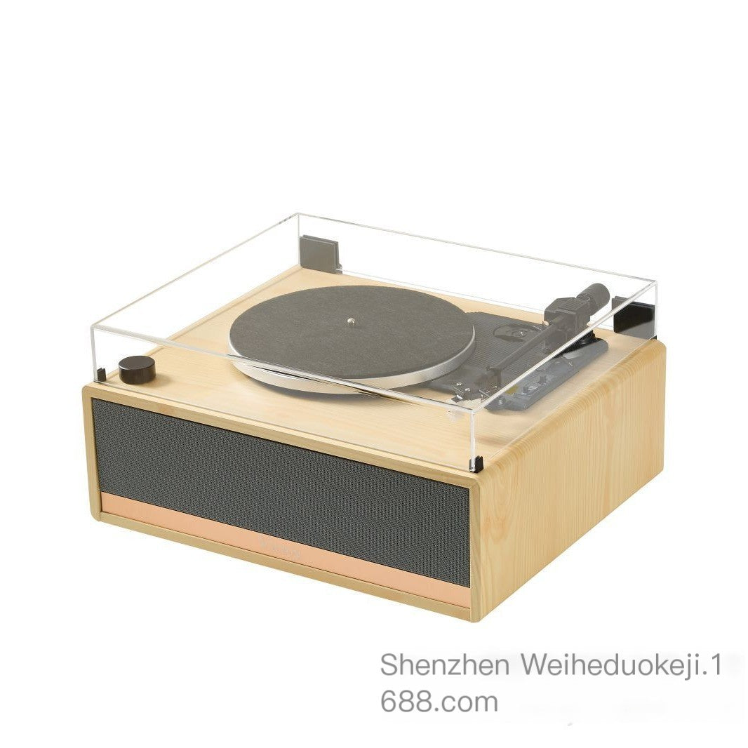 Retro Vinyl Record Player with Bluetooth & USB – Classic Sound, Modern Features