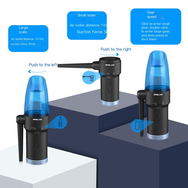 Mini Handheld Vacuum Cleaner – Powerful & Portable for Home, Car & Desk