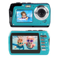 4K Digital Camera with Dual LCD Screens – Waterproof Vlogging Camera