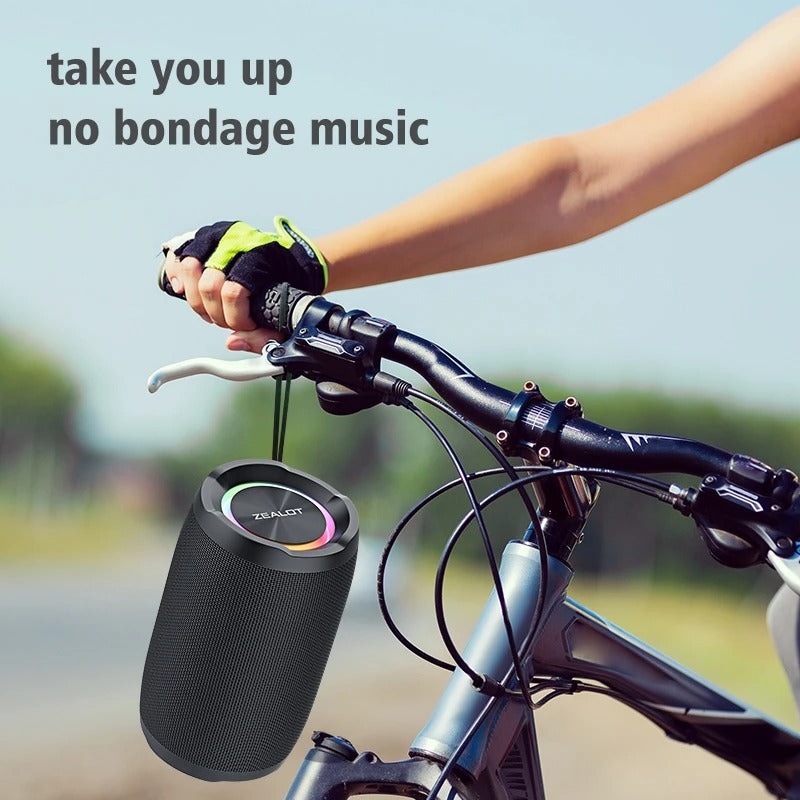Zealot S49 Portable Bluetooth Speaker – 20W with 360° Surround Sound