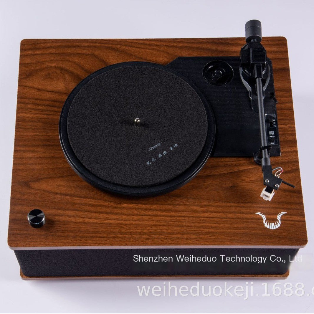 Retro Vinyl Record Player with Bluetooth & USB – Classic Sound, Modern Features