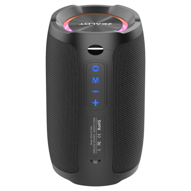 Zealot S49 Portable Bluetooth Speaker – 20W with 360° Surround Sound