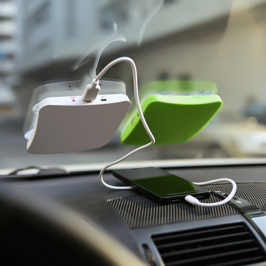 Solar Portable Charger – Suction Cup Power Bank for Any Surface
