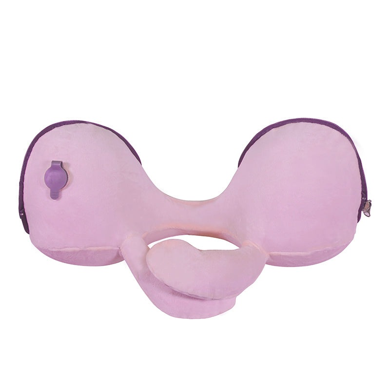 Inflatable Travel Neck Pillow – U-Shaped with Press-Type Design