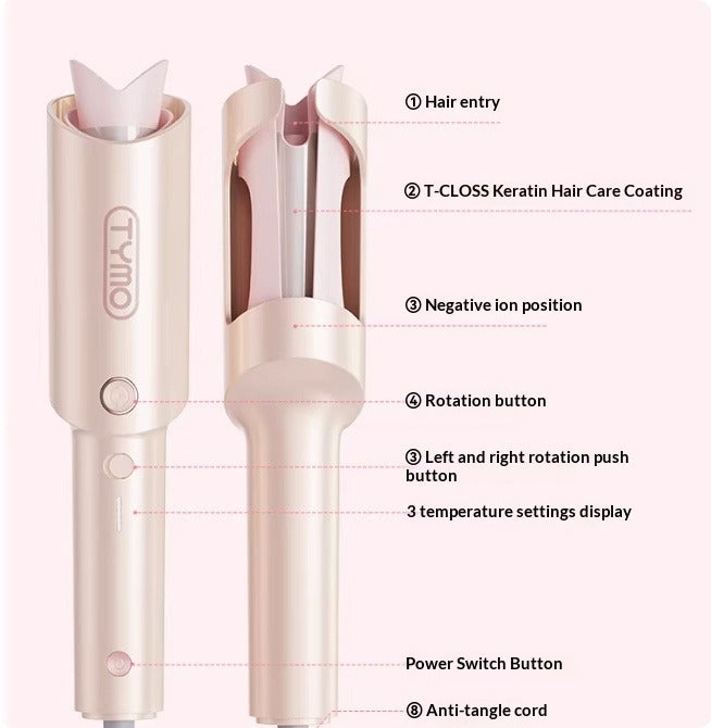 Automatic 32mm Curling Iron Anti-Scald
