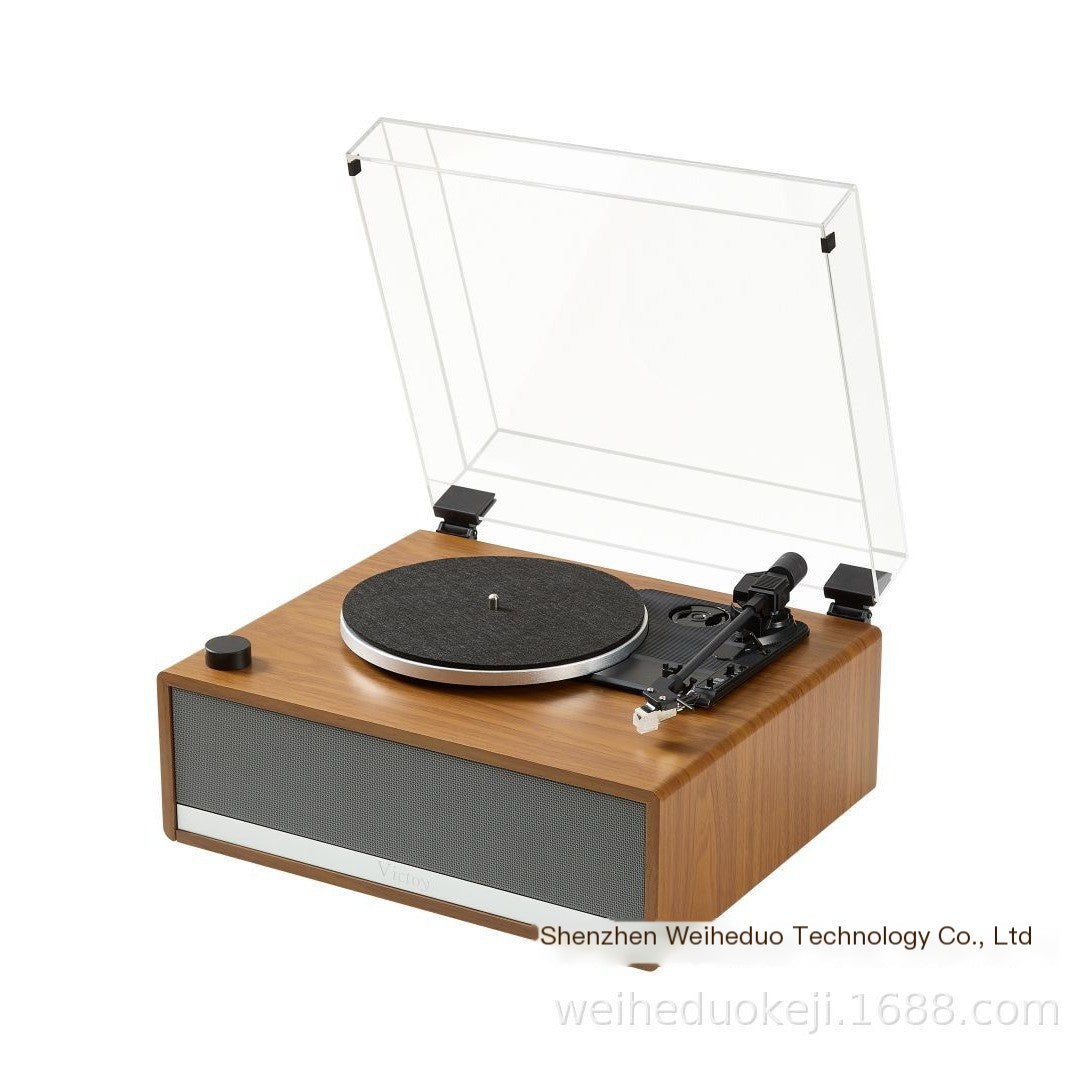 Retro Vinyl Record Player with Bluetooth & USB – Classic Sound, Modern Features