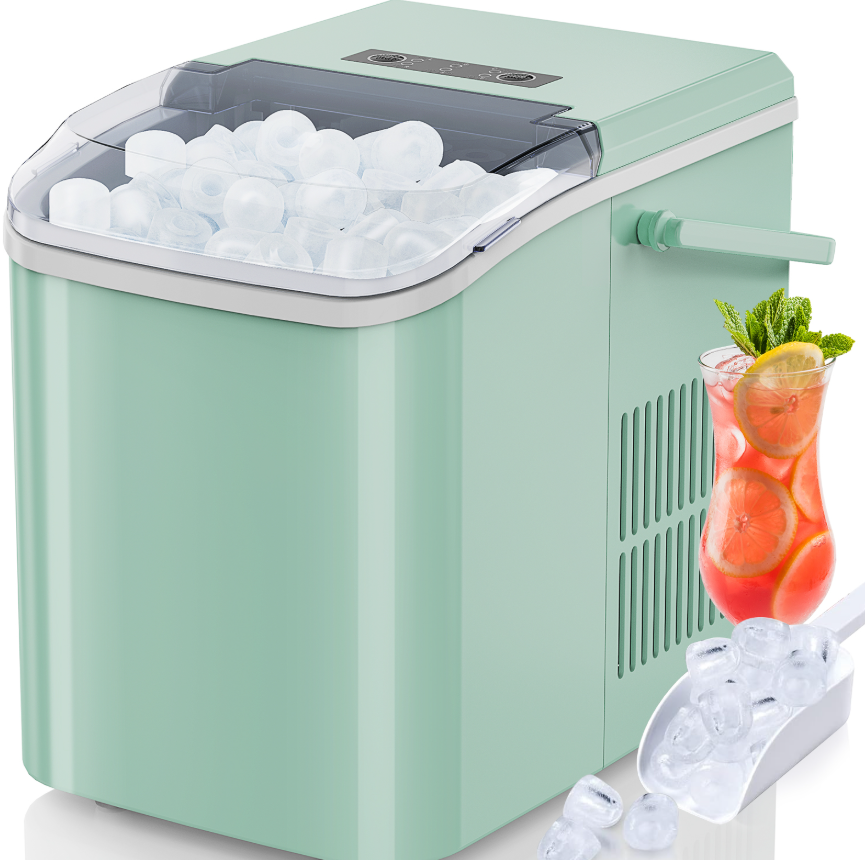 Portable Countertop Ice Maker – Fresh Ice in Minutes