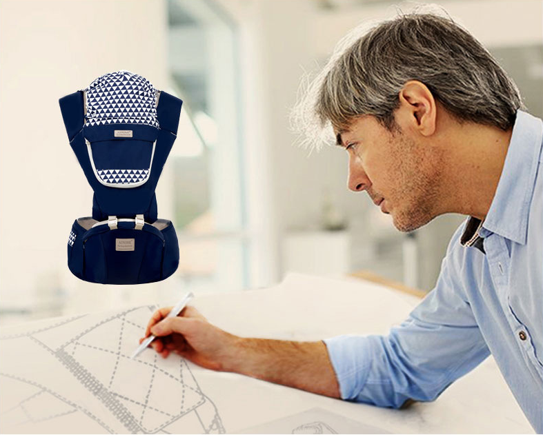 Multifunctional Baby Carrier – Ergonomic with Breathable Mesh