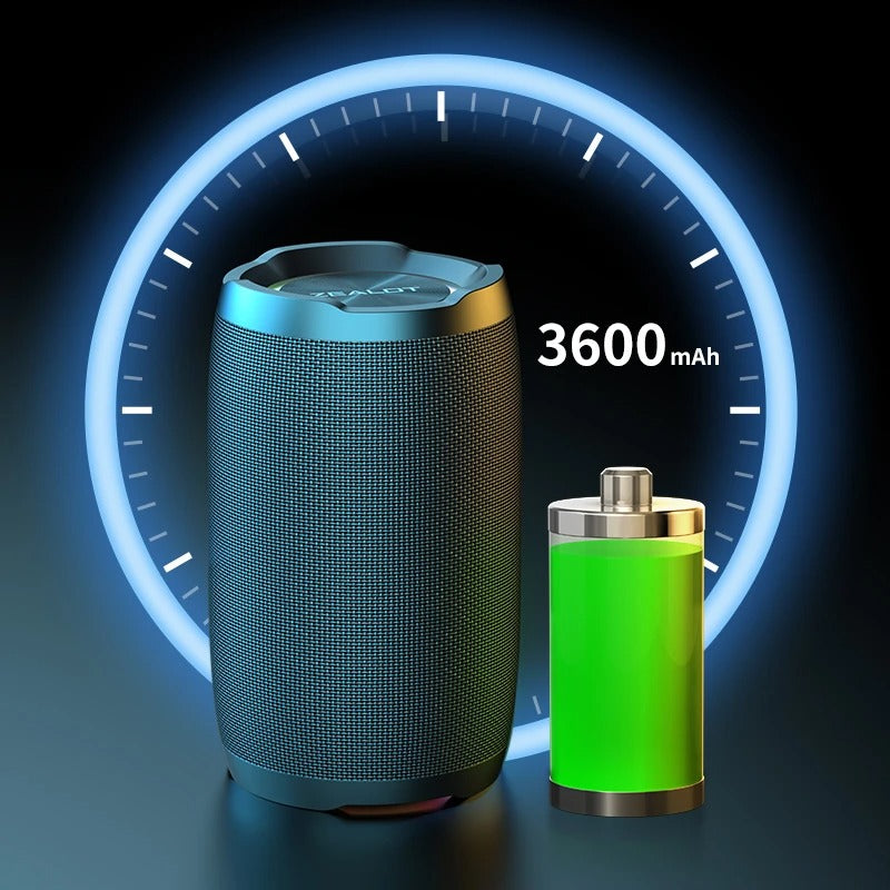 Zealot S49 Portable Bluetooth Speaker – 20W with 360° Surround Sound