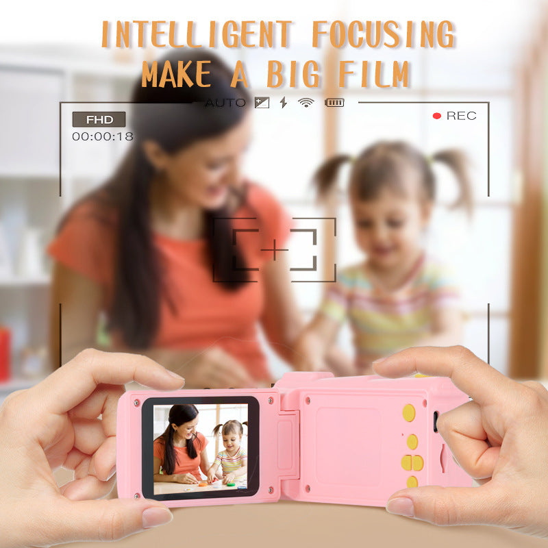 Kids Digital Camera with Flip Screen – Fun DV Camera for Boys & Girls