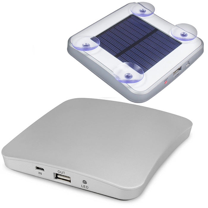 Solar Portable Charger – Suction Cup Power Bank for Any Surface