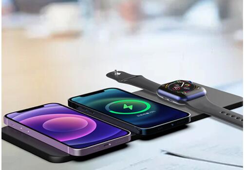 3-in-1 Fast Wireless Charger – 15W for iPhone, AirPods & Apple Watch