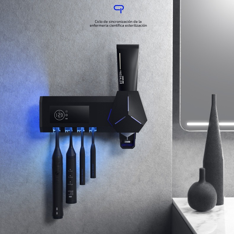 C8 UVC Toothbrush Sterilizer – Dual Mode UV Sanitizer