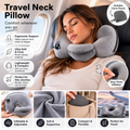 Inflatable Travel Neck Pillow – U-Shaped with Press-Type Design